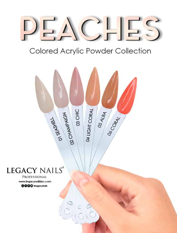 Peaches Collection: Vibrant Colors for Crafting 3D Masterpieces 5 Mano Peaches