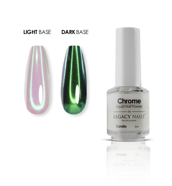 CHROME LIQUID NAIL POWDER