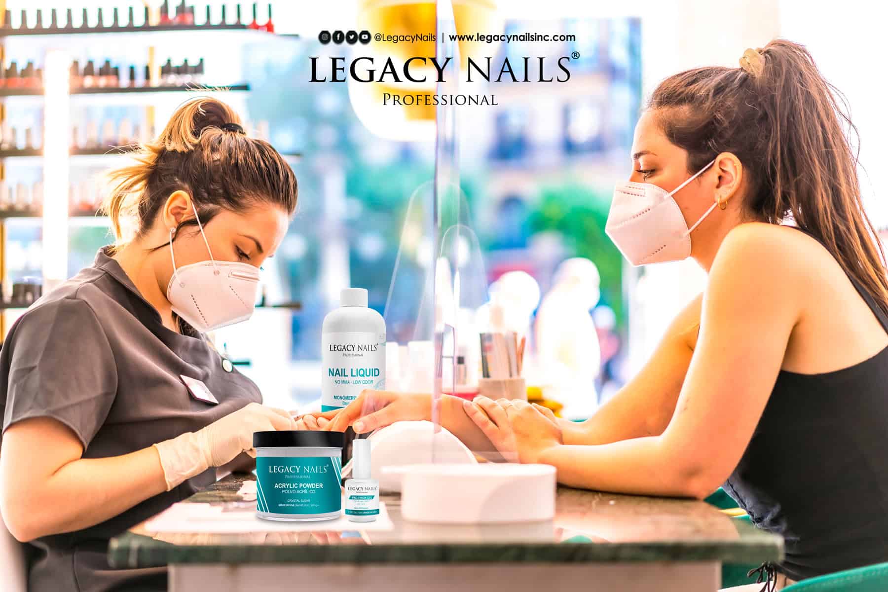 La Importancia de Usar Preparadores de Uñas Antes de Crear Tu Set de Uñas en las Manos con Productos LEGACY