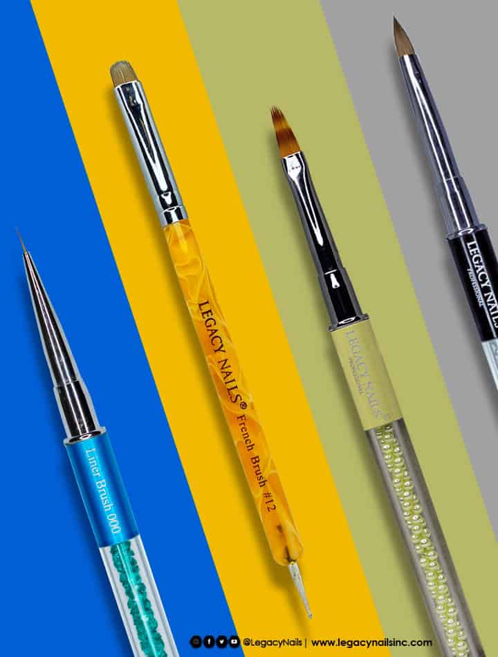 pinceles colores