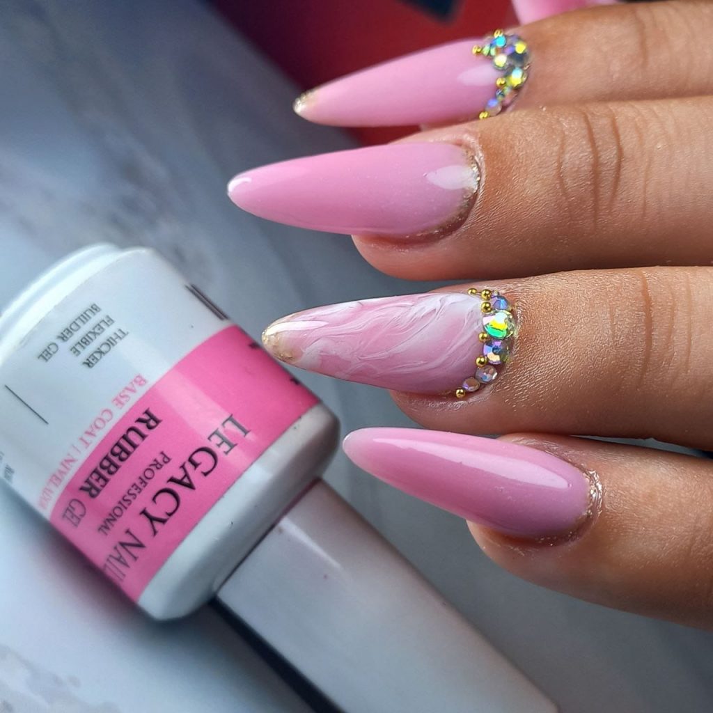 tecnica hibrida con rubber gel
