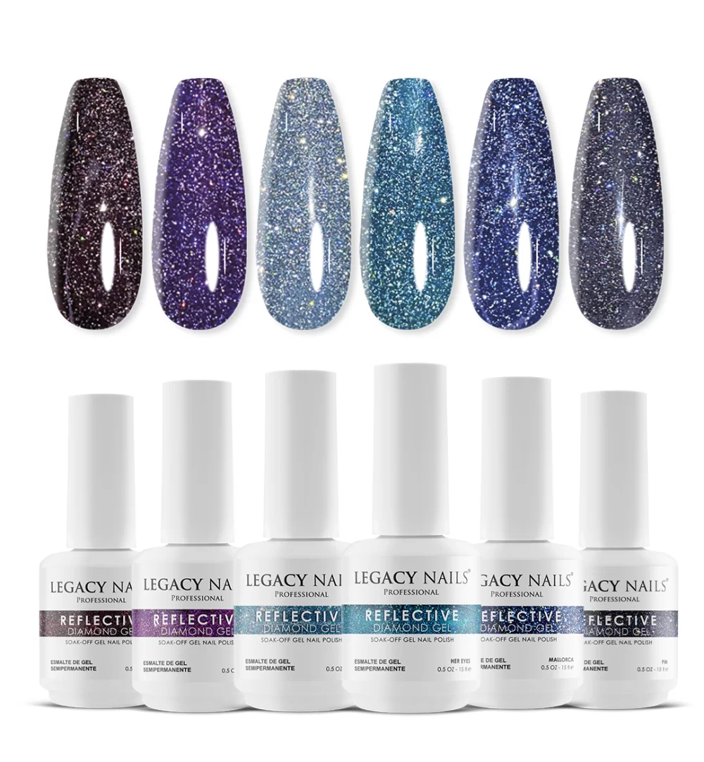 reflective gel nail polish