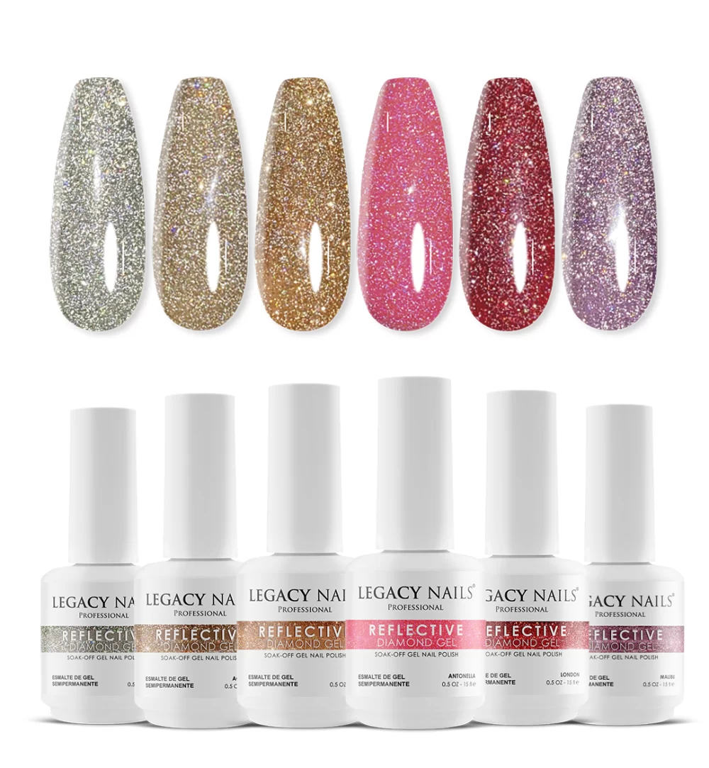 reflective gel nail polish