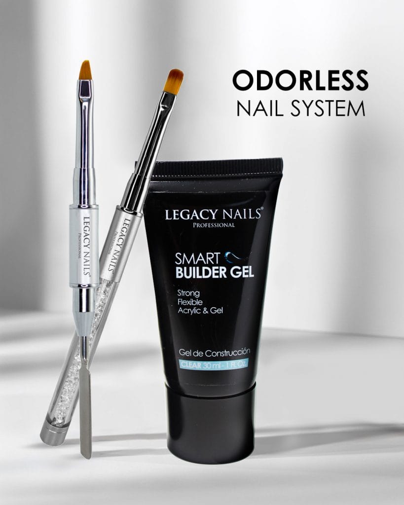 Mastering the Application of Legacy Nails' Smart Builder Gel 1 SMART Y PINCELES DE GEL ENG