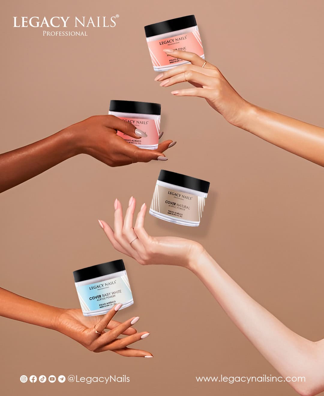 Elegir el Cover Perfecto: Guía Detallada con Legacy Nails