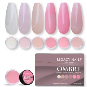 OMBRE COLORED ACRYLIC NAIL POWDER COLLECTION