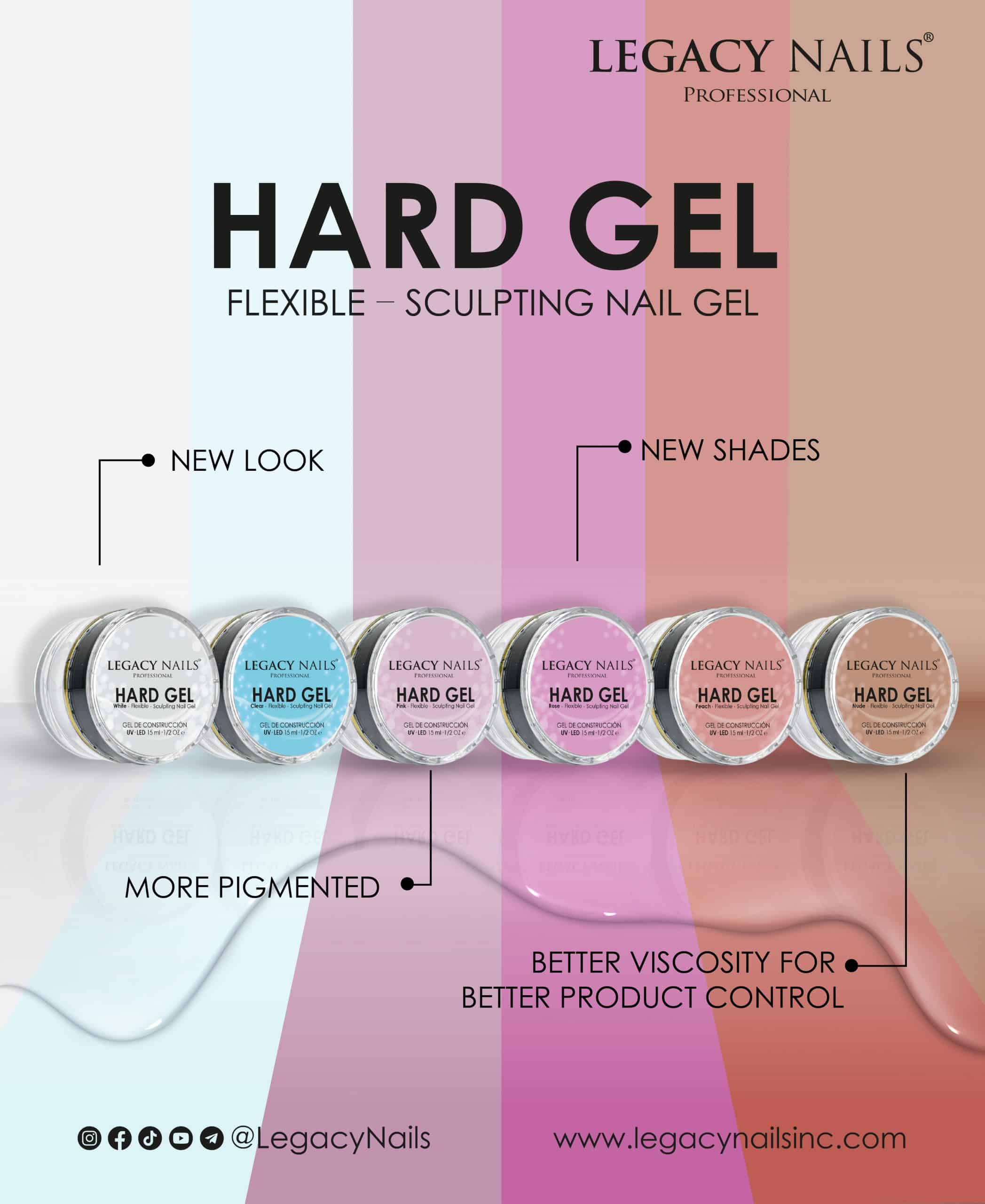 Achieving Perfect Nails with Legacy Nails’ Hard Gel