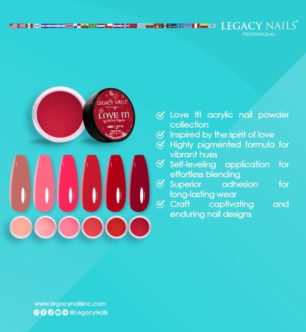 LOVE IT! ACRYLIC NAIL POWDER COLLECTION - Image 2