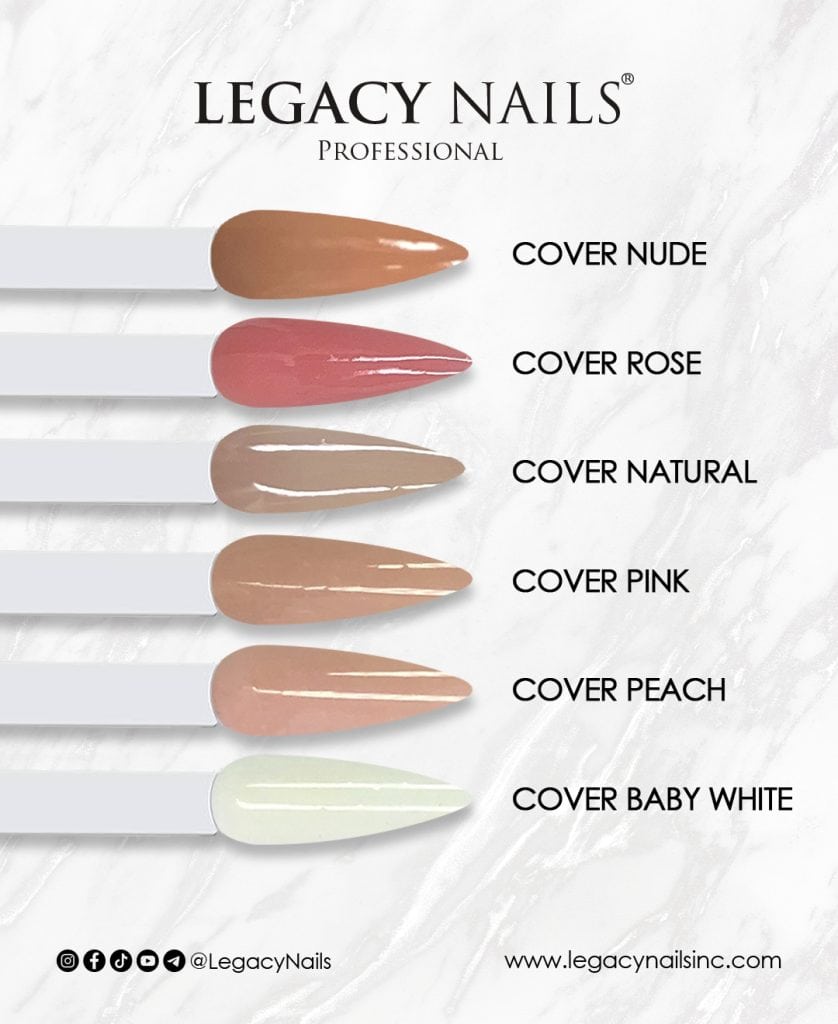 Logra la Perfección: Guía Paso a Paso para Aplicar Acrílico con Tus Covers de LEGACY 3 covers 02