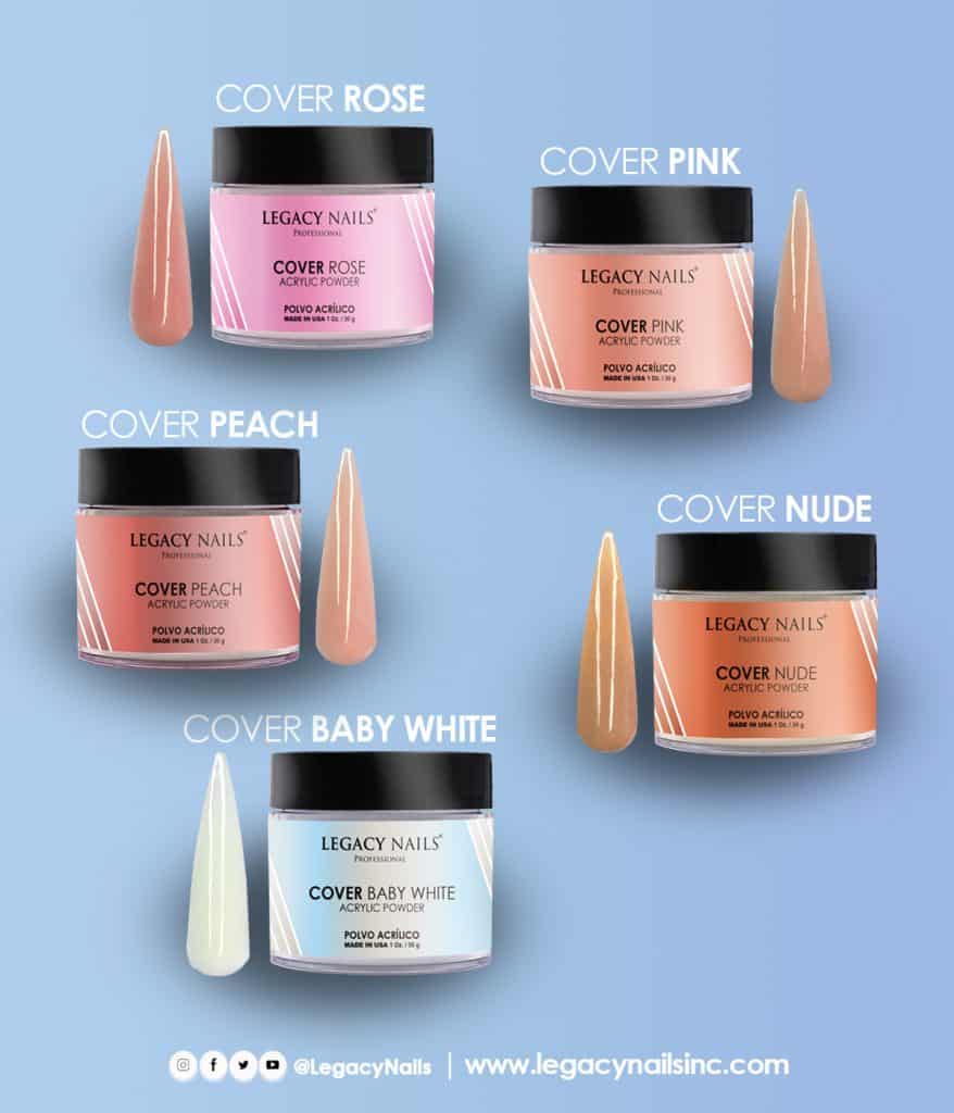 Achieve Perfection: Step-by-Step Guide to Applying Acrylic with Your LEGACY Covers 5 covers 1 oz 3