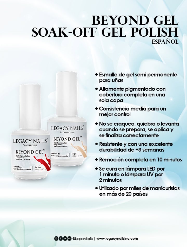 ¿Por qué se te dificulta lograr un esmaltado perfecto? 5 Beyond Gel espanol 3
