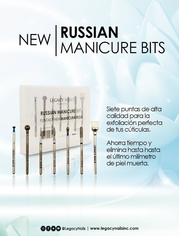 New Russian manicure bits espanol