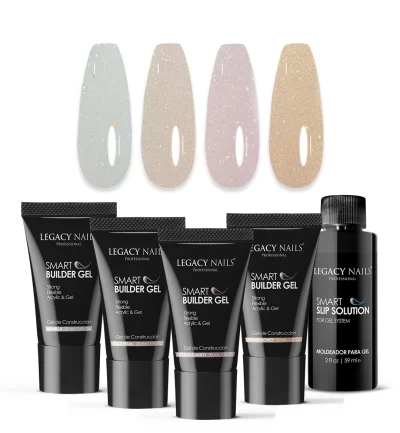 Smart Builder Gel – Hybrid Acrygel for Flawless Nails - Sparkle Envy Bundle