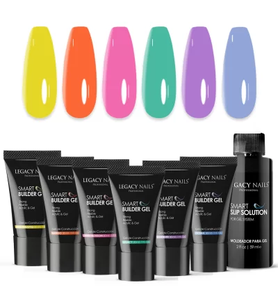 Smart Builder Gel – Hybrid Acrygel for Flawless Nails -Vivid Chill Bundle