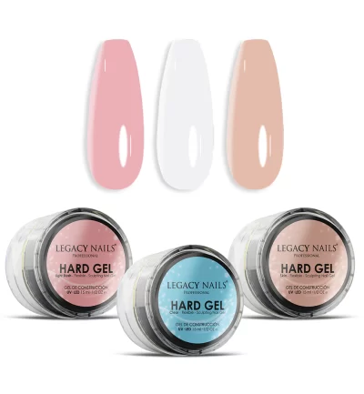 Hard Gel for Nail Extensions - Skin Bundle
