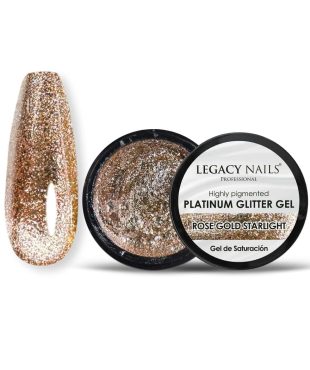 Home 18 Platinum Glitter Gel Rose Gold Starlight 02