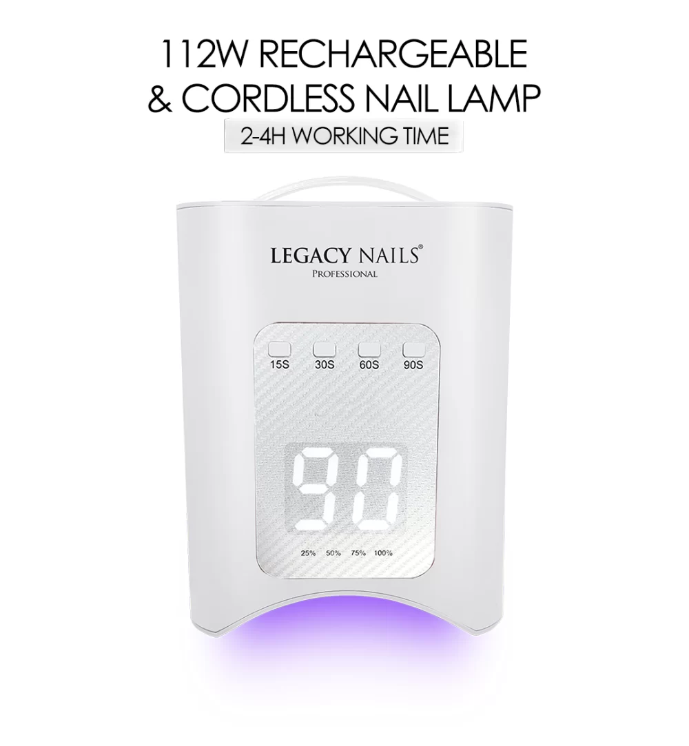 112W Rechargeable Cordless Nail Lamp for Nails