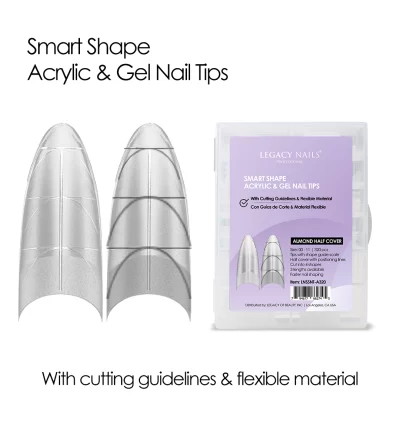 Smart Shape Acrylic and Gel Nail Tips – nail supply essential for nail artists