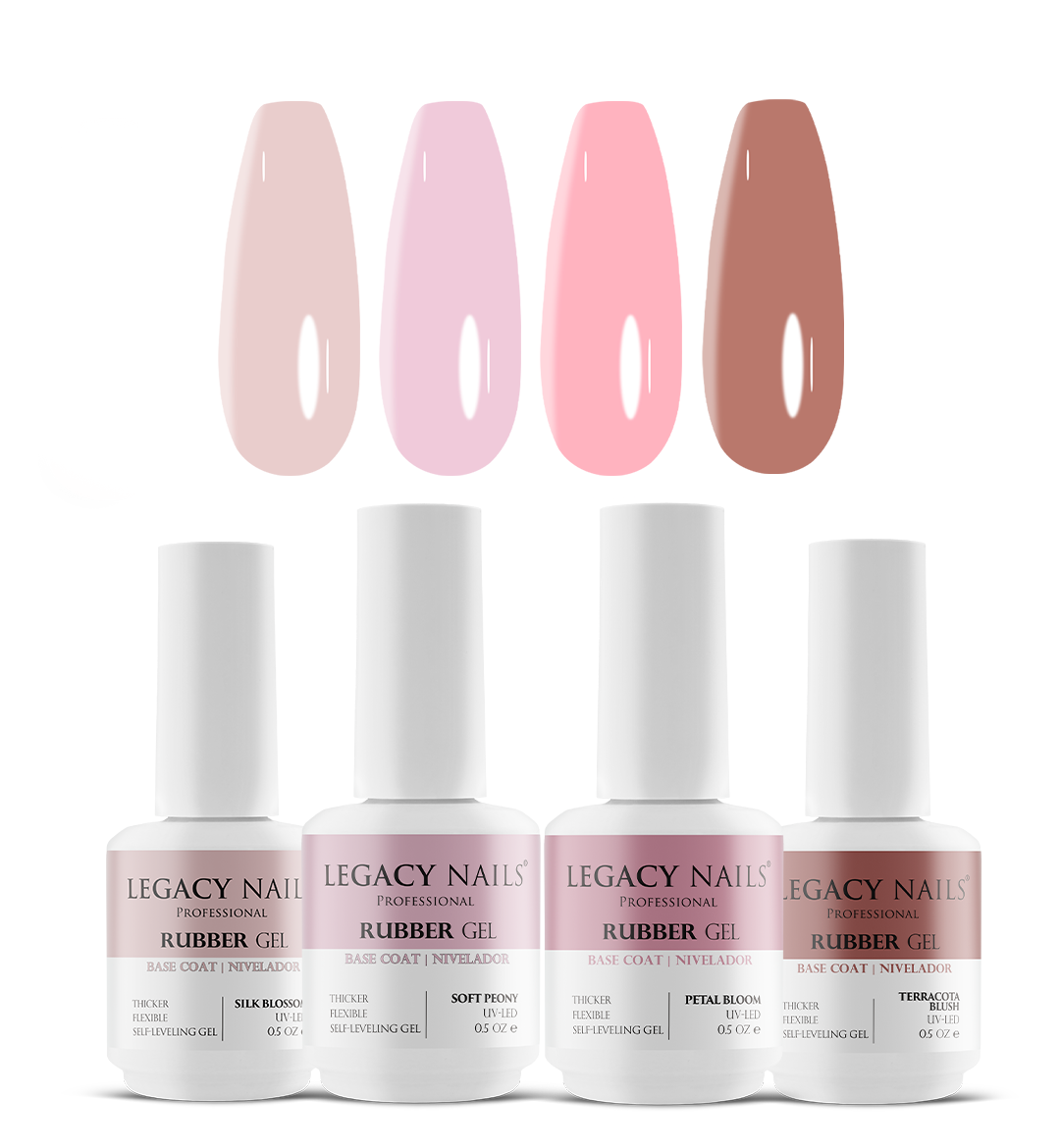 Rubber Base Gel for Nails – Bottle View