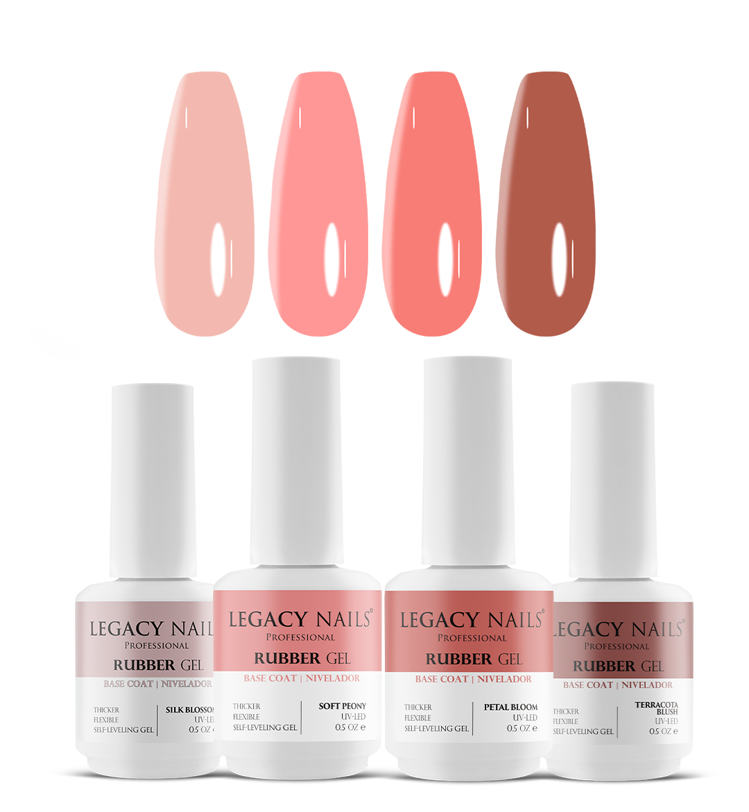 Rubber Base Gel for Nails – Bottle View