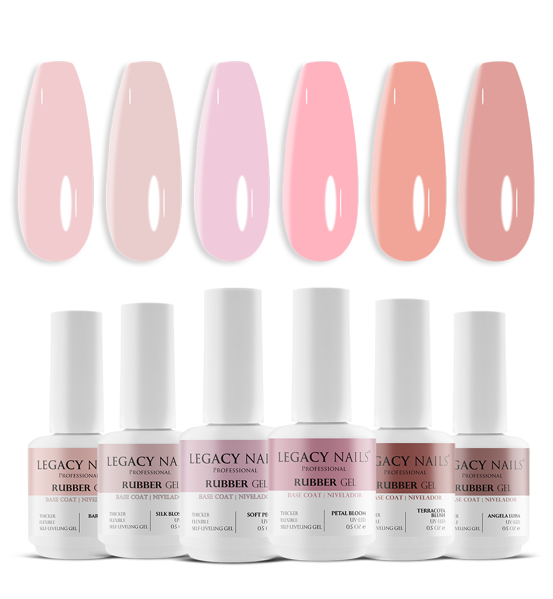Rubber Base Gel for Nails – Bottle View