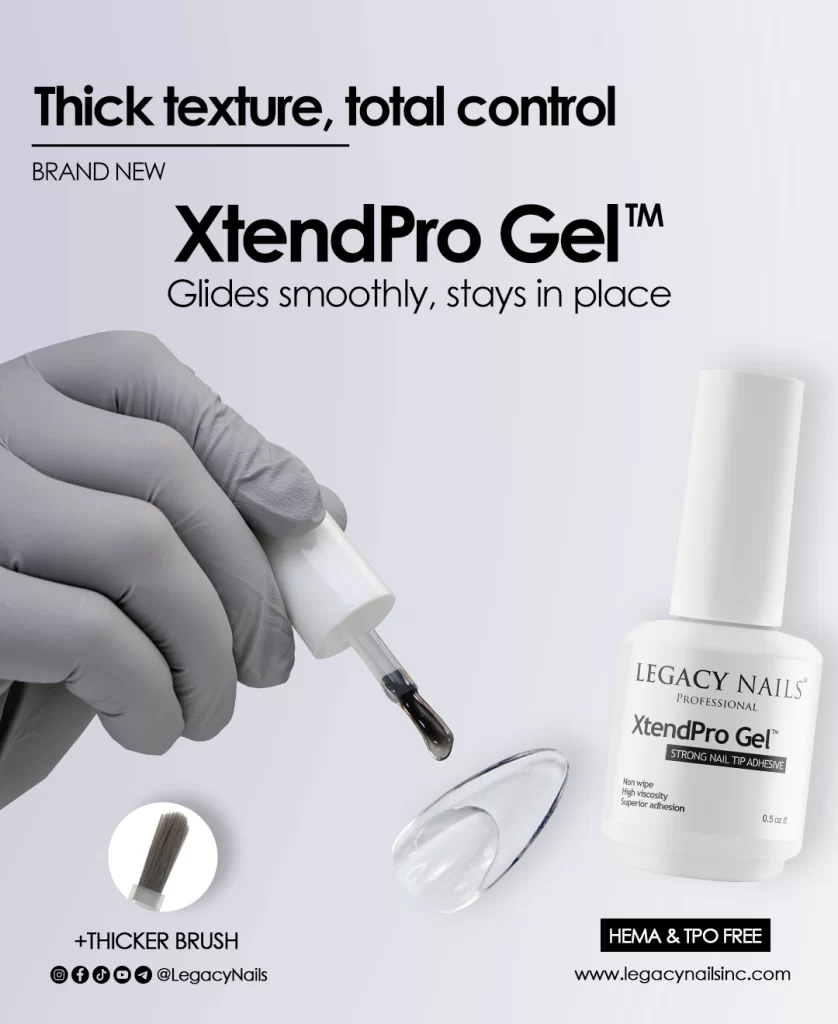 Why does the Soft Gel nail system cause a burning sensation? 3 XtendPro Gel 01 Ing