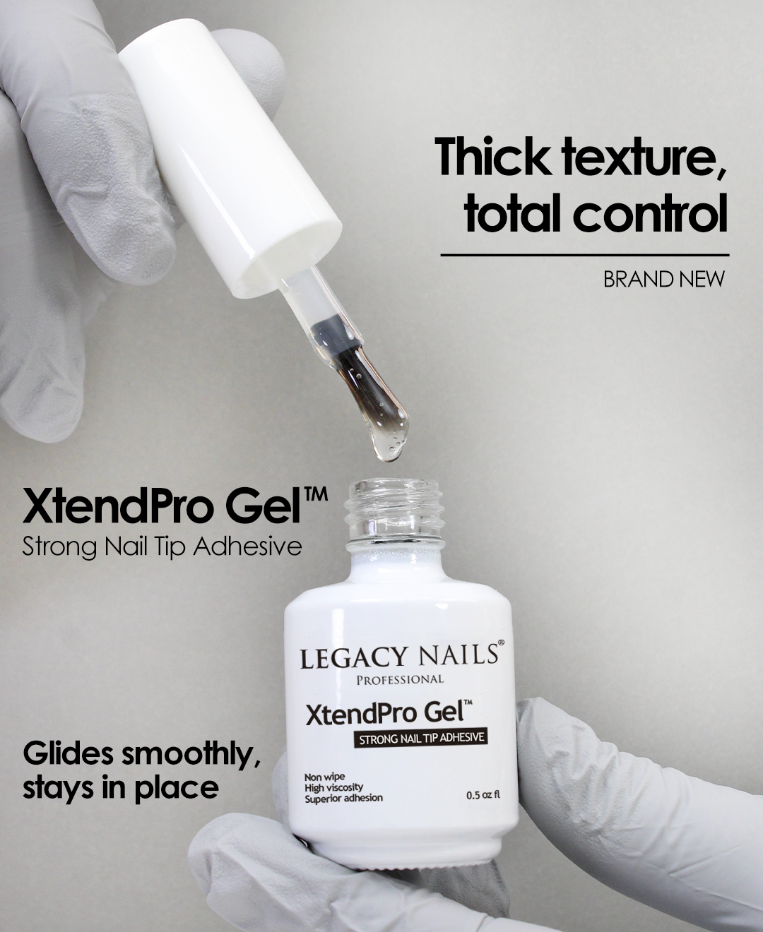 XtendPro Gel Strong Nail Tip Adhesive for Sensitive Nails 3 XtendPro Gel Strong Nail Tip Adhesive for Sensitive Nails - Image 3