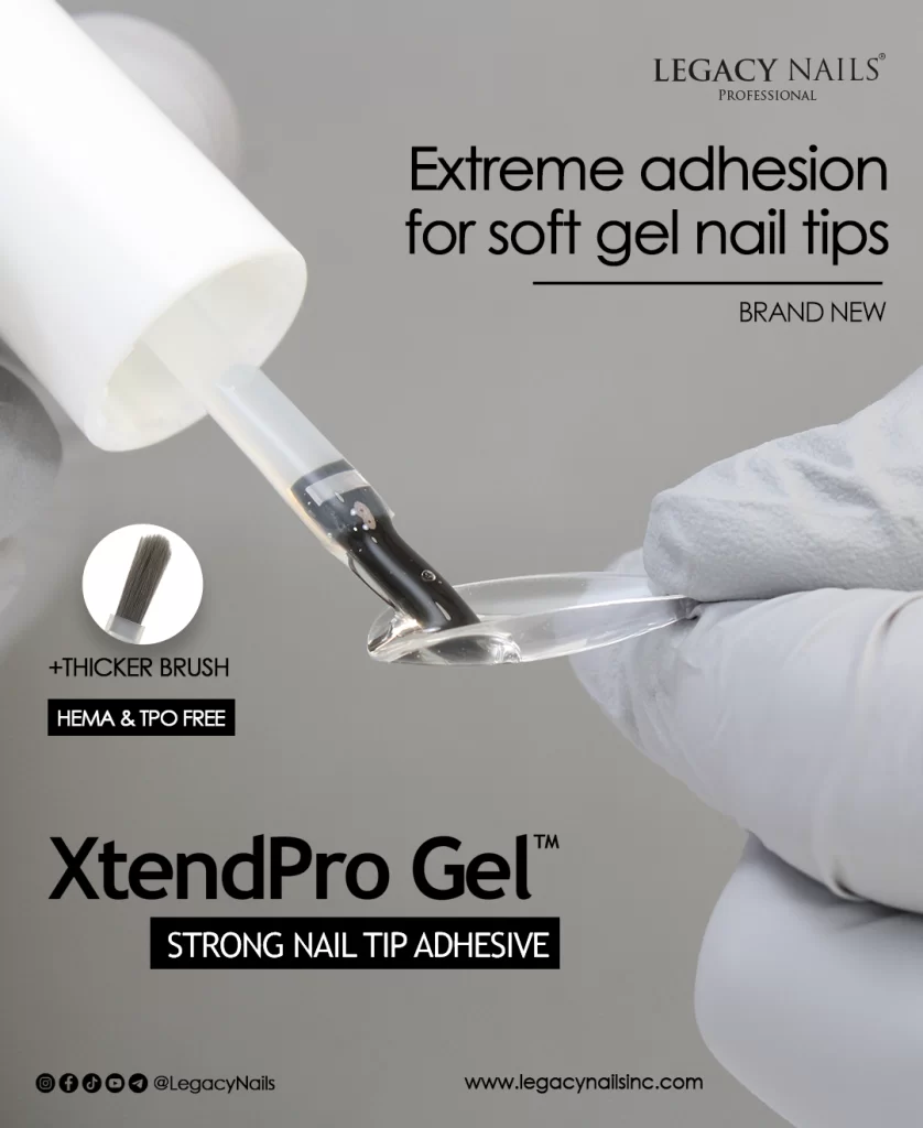 Why does the Soft Gel nail system cause a burning sensation? 5 XtendPro Gel 05 Ing 1