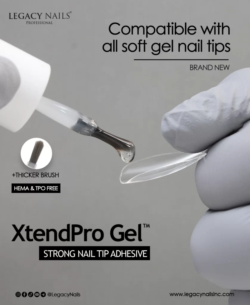 Why does the Soft Gel nail system cause a burning sensation? 4 XtendPro Gel 06 Ing 1