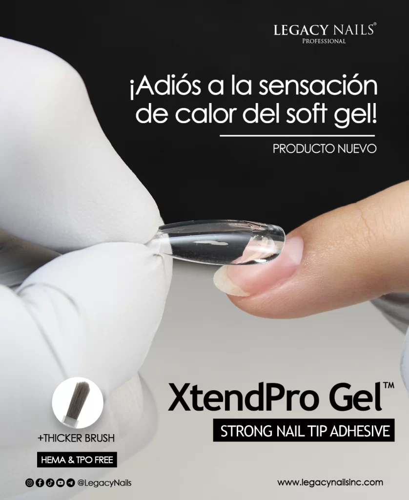 ¿Por qué se siente ardor en el sistema Soft Gel para uñas? 6 XtendPro Gel 07 Esp