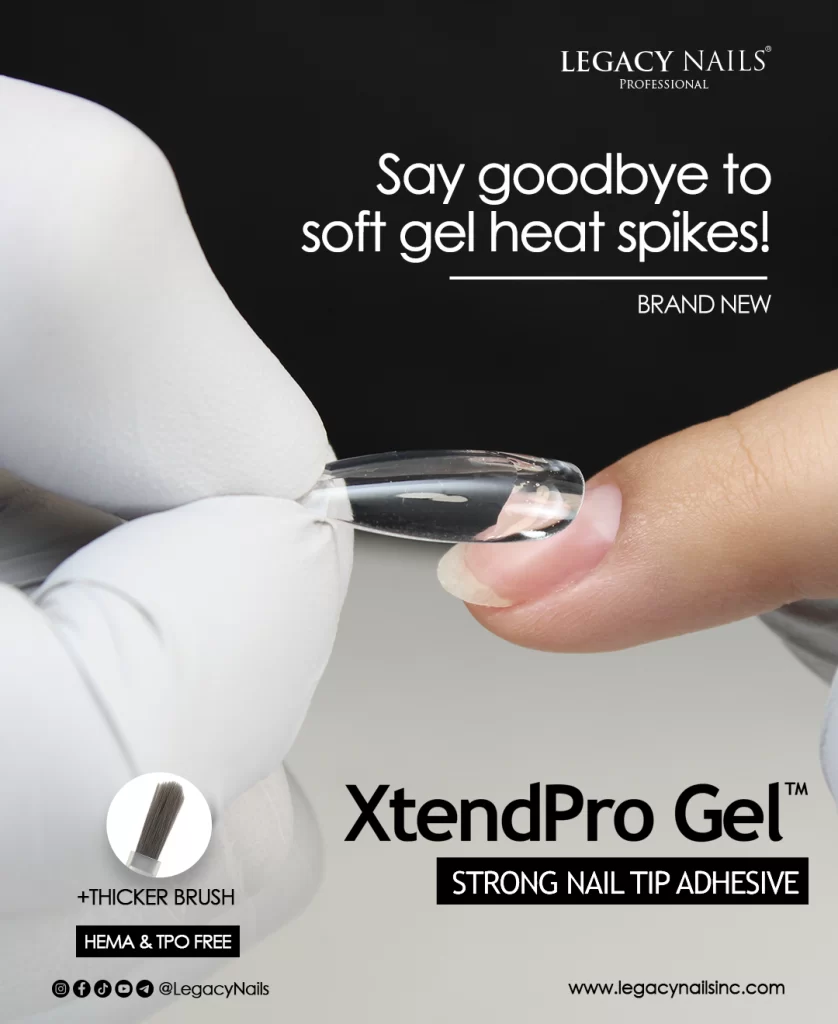 Why does the Soft Gel nail system cause a burning sensation? 6 XtendPro Gel 07 Ing 1