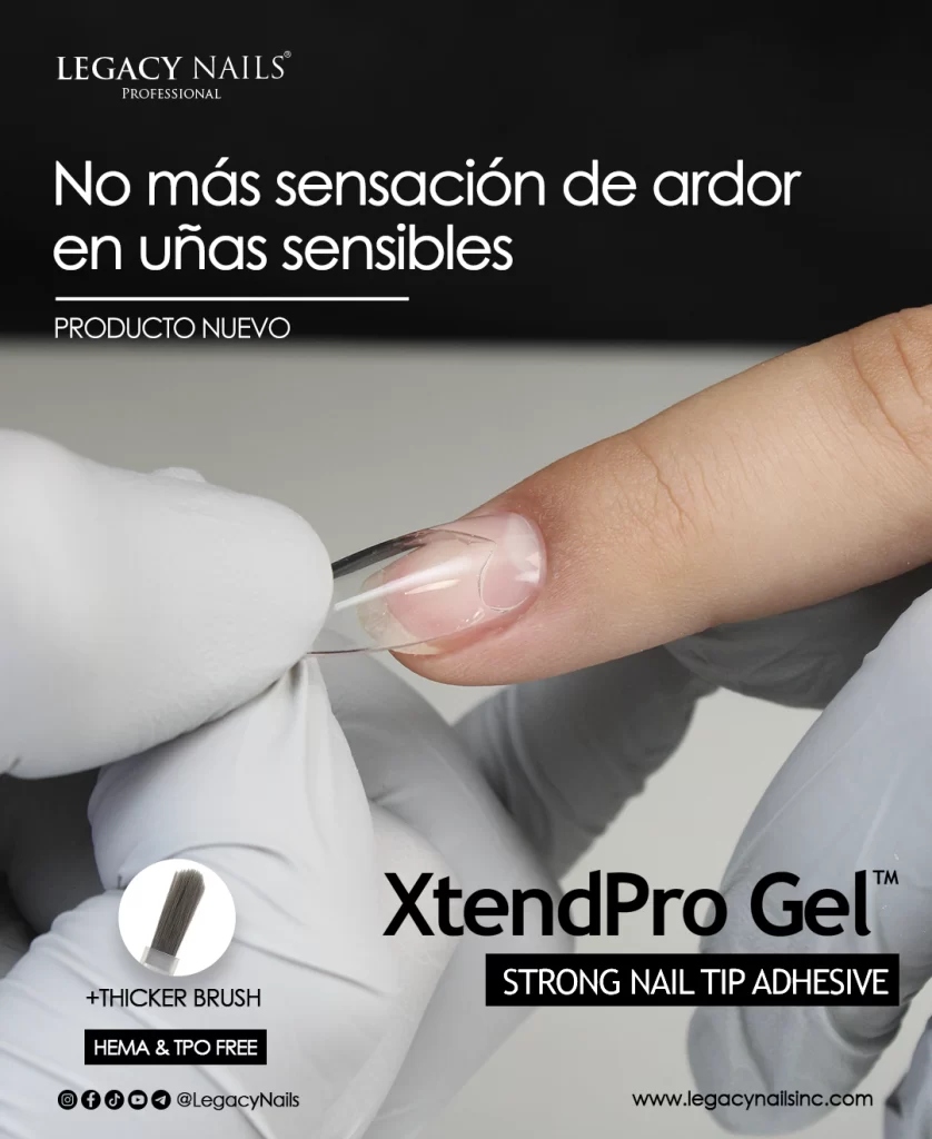 ¿Por qué se siente ardor en el sistema Soft Gel para uñas? 7 XtendPro Gel 08 Esp 1