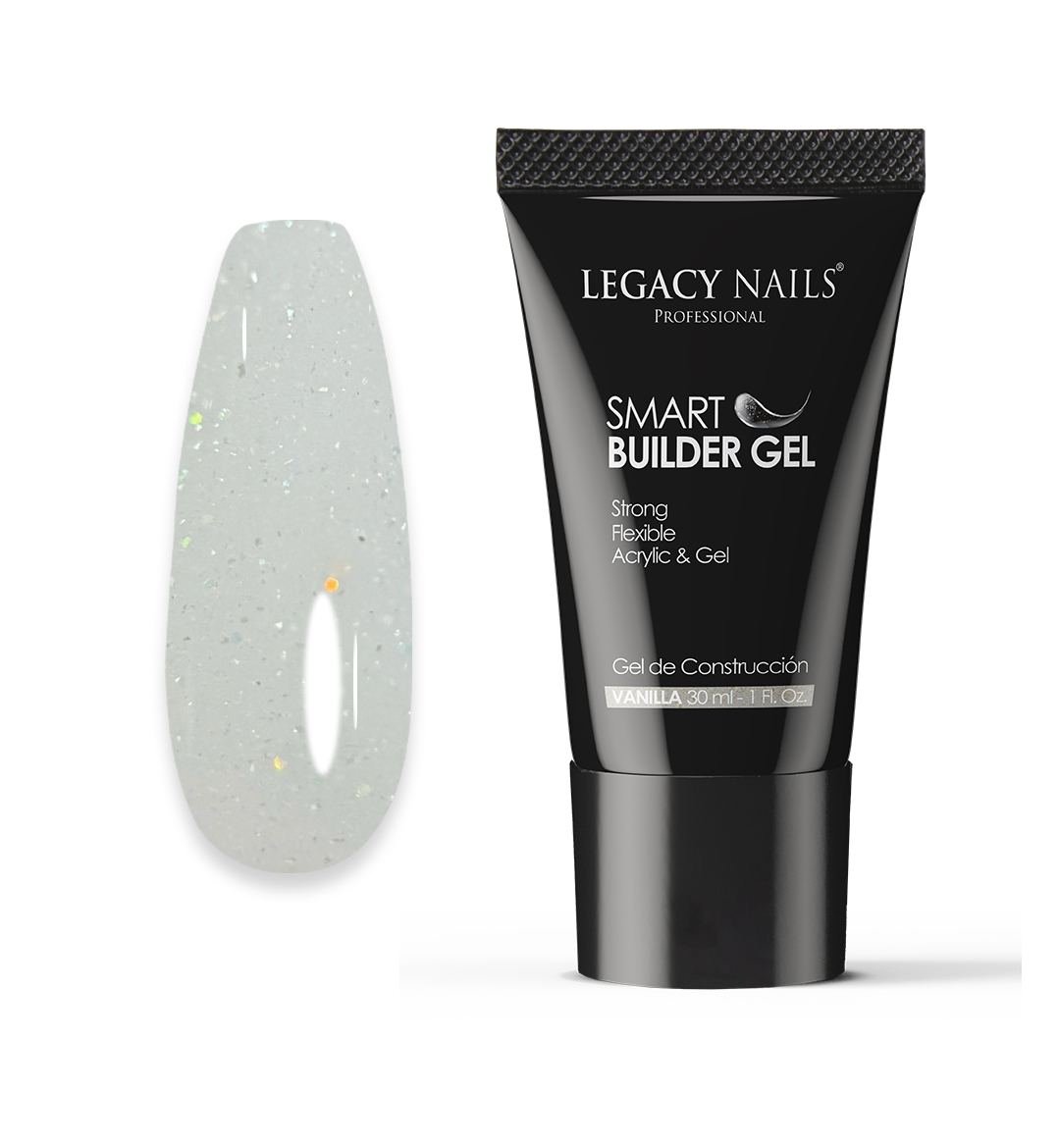Smart Builder Gel – Hybrid Acrygel for Flawless Nails - Vanilla 1 Smart Builder Gel for Nails – Odorless Hybrid Acrygel