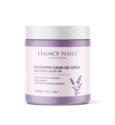 Exfoliating Sugar Gel Scrub for Nails