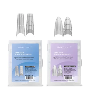Home 38 Smart Shape Acrylic and Gel Nail Tips – nail supply essential for nail artists